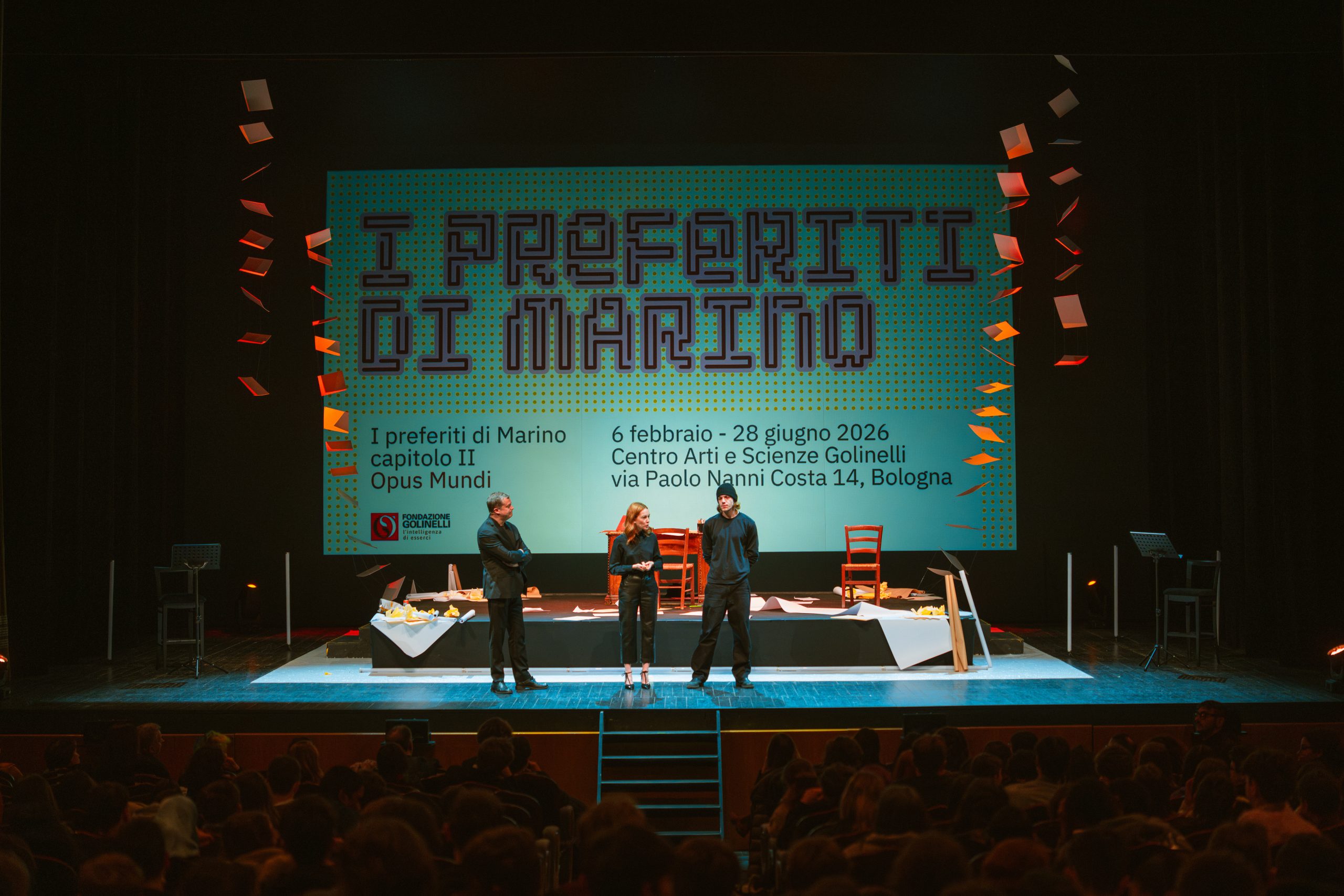 “IL MONDO SOGNATO DA FEMORE” IN SCENA ALL’ARENA DEL SOLE DAVANTI A 600 STUDENTI